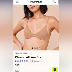 Pepper classic all you bra